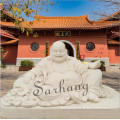 Garden Outdoor Religious Decoration White Marble Buddha Sculpture